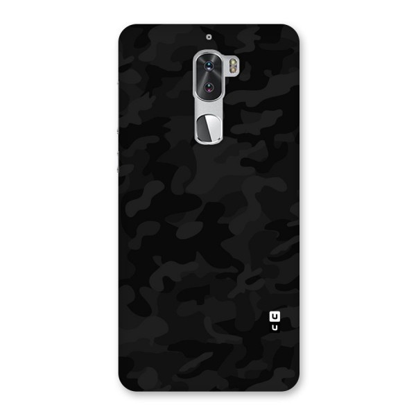 Black Camouflage Back Case for Coolpad Cool 1