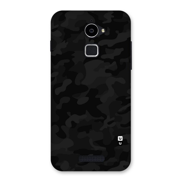 Black Camouflage Back Case for Coolpad Note 3 Lite
