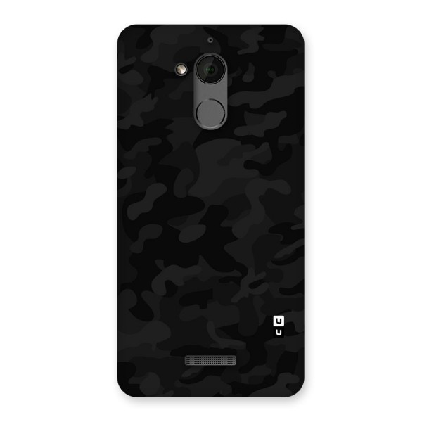 Black Camouflage Back Case for Coolpad Note 5