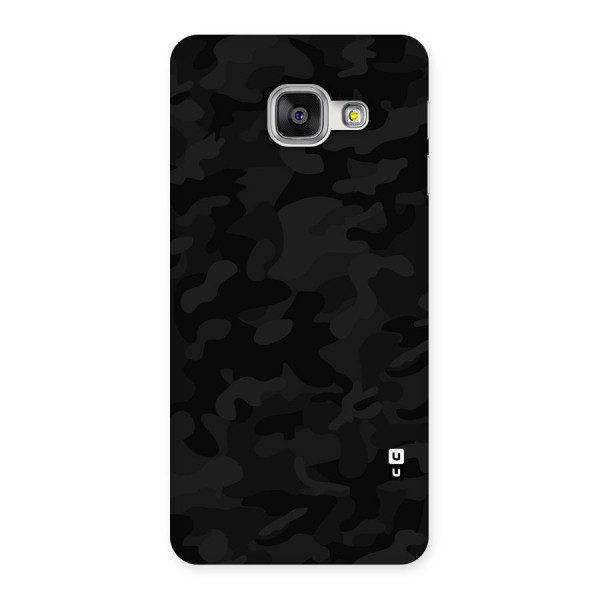Black Camouflage Back Case for Galaxy A3 2016