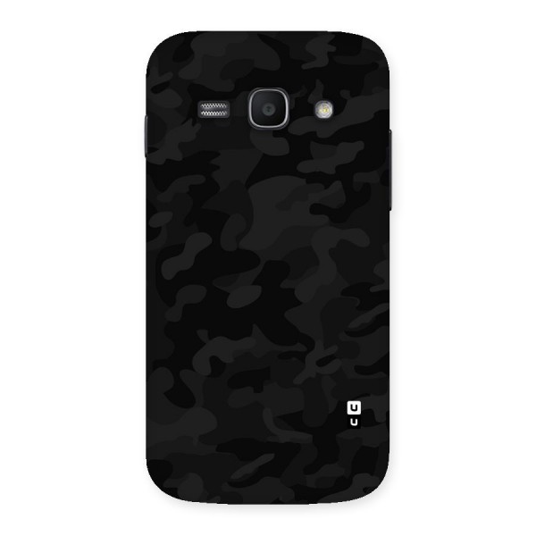Black Camouflage Back Case for Galaxy Ace 3