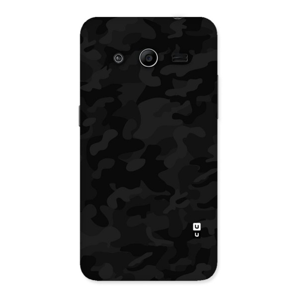 Black Camouflage Back Case for Galaxy Core 2