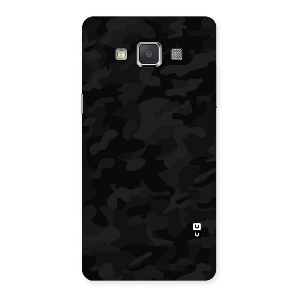 Black Camouflage Back Case for Galaxy Grand Max