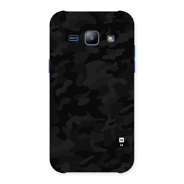 Black Camouflage Back Case for Galaxy J1