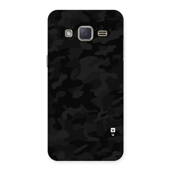 Black Camouflage Back Case for Galaxy J2