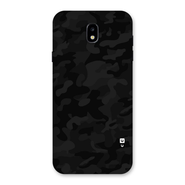Black Camouflage Back Case for Galaxy J7 Pro