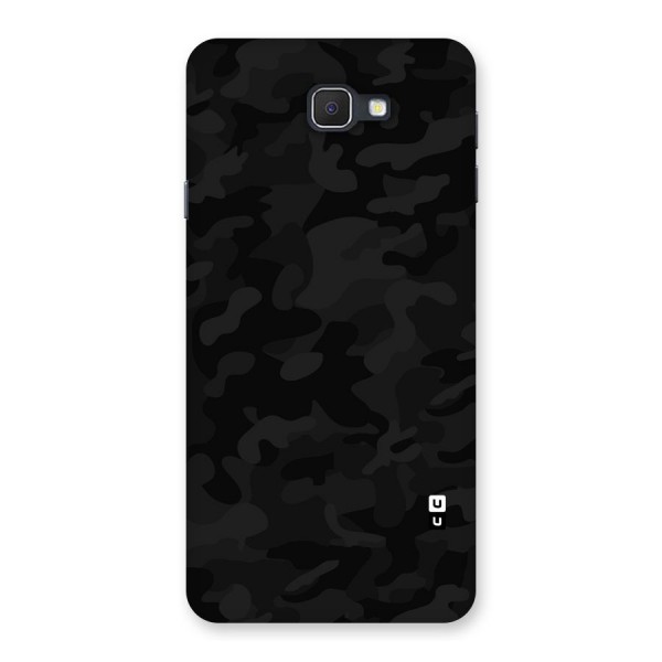 Black Camouflage Back Case for Galaxy On7 2016