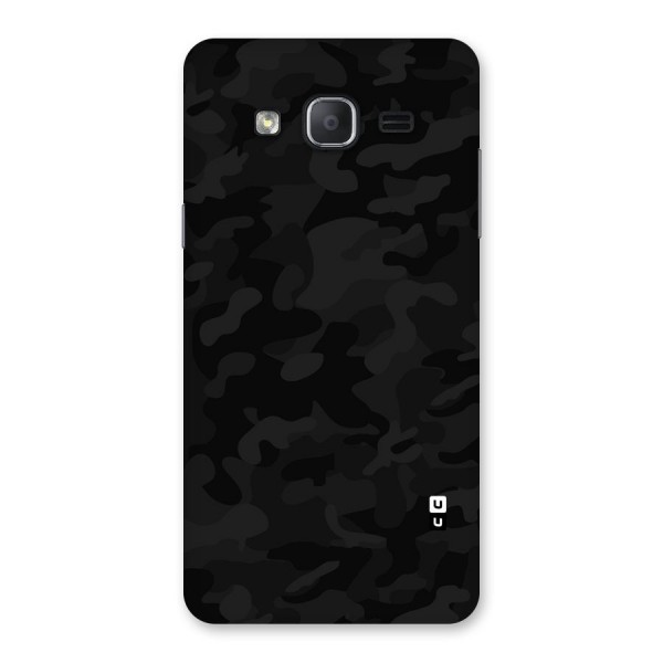 Black Camouflage Back Case for Galaxy On7 Pro
