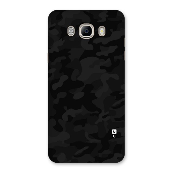 Black Camouflage Back Case for Galaxy On8