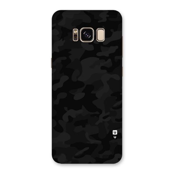 Black Camouflage Back Case for Galaxy S8