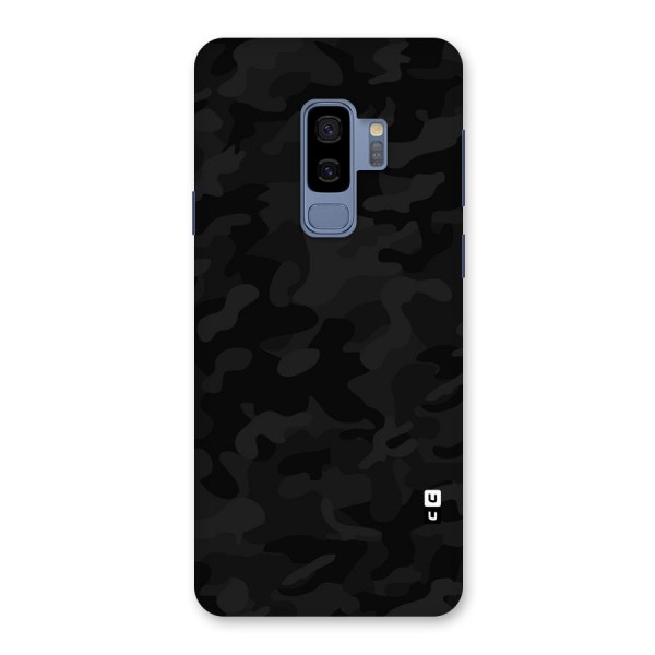 Black Camouflage Back Case for Galaxy S9 Plus