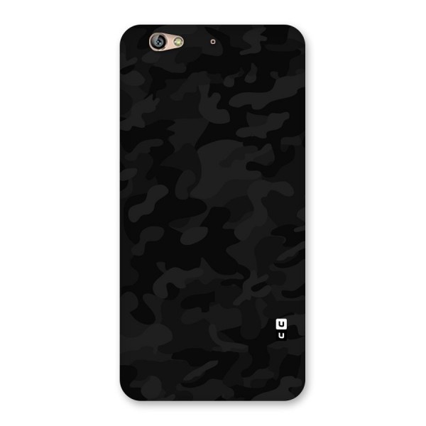 Black Camouflage Back Case for Gionee S6