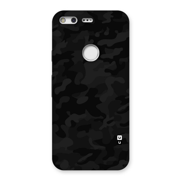 Black Camouflage Back Case for Google Pixel