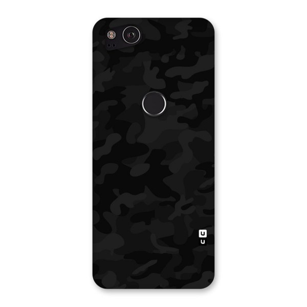 Black Camouflage Back Case for Google Pixel 2