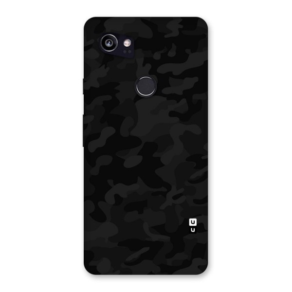 Black Camouflage Back Case for Google Pixel 2 XL