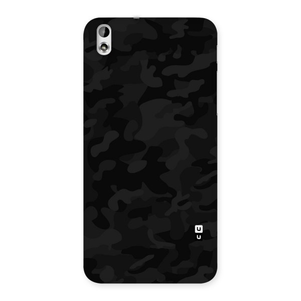 Black Camouflage Back Case for HTC Desire 816