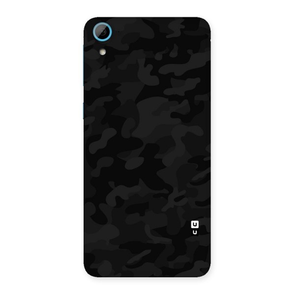Black Camouflage Back Case for HTC Desire 826