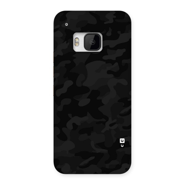 Black Camouflage Back Case for HTC One M9