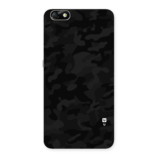 Black Camouflage Back Case for Honor 4X