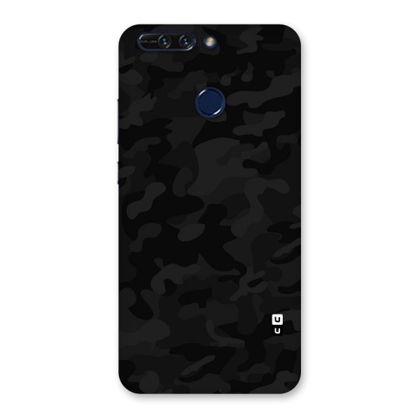 Black Camouflage Back Case for Honor 8 Pro