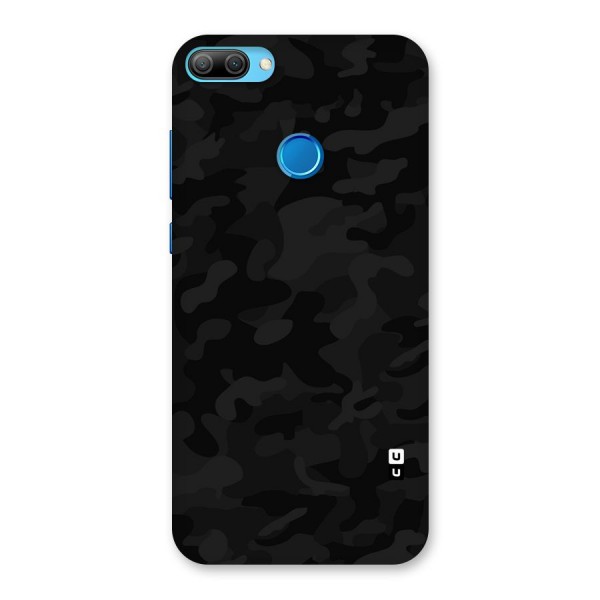 Black Camouflage Back Case for Honor 9N