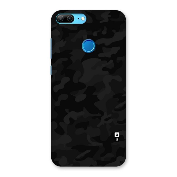 Black Camouflage Back Case for Honor 9 Lite