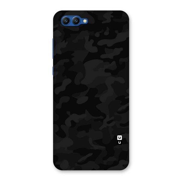 Black Camouflage Back Case for Honor View 10