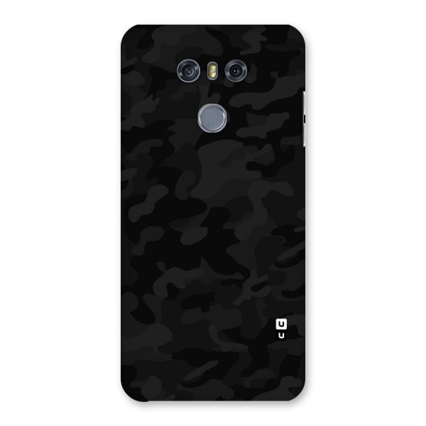 Black Camouflage Back Case for LG G6