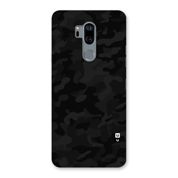 Black Camouflage Back Case for LG G7