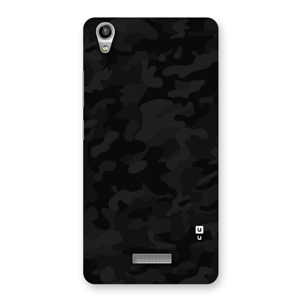Black Camouflage Back Case for Lava-Pixel-V1