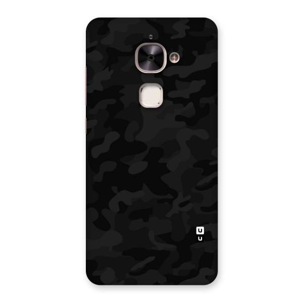Black Camouflage Back Case for Le 2