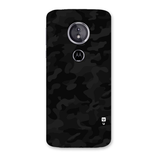 Black Camouflage Back Case for Moto E5