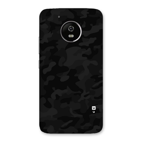 Black Camouflage Back Case for Moto G5
