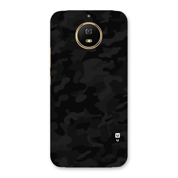 Black Camouflage Back Case for Moto G5s