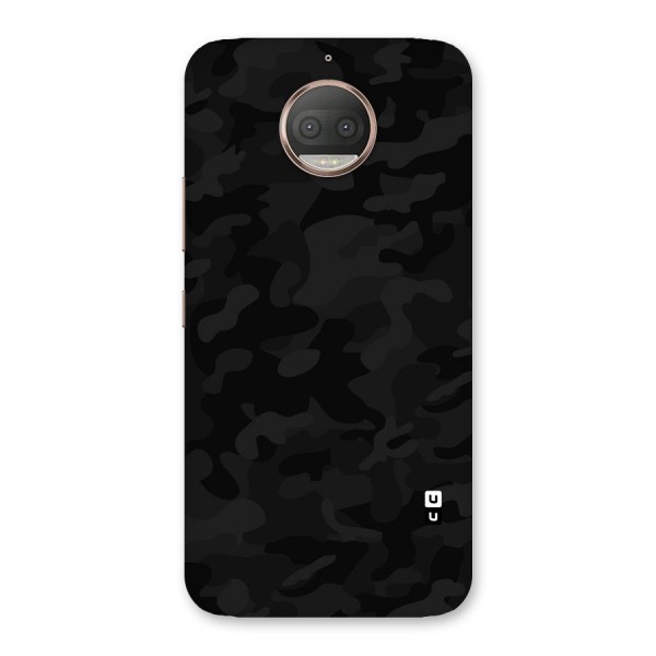 Black Camouflage Back Case for Moto G5s Plus