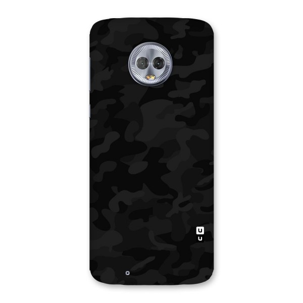 Black Camouflage Back Case for Moto G6