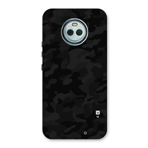 Black Camouflage Back Case for Moto X4