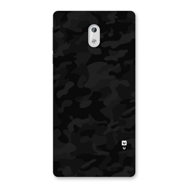 Black Camouflage Back Case for Nokia 3