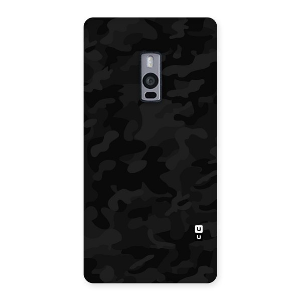 Black Camouflage Back Case for OnePlus Two