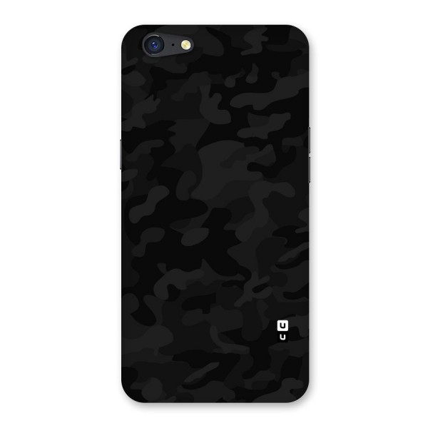 Black Camouflage Back Case for Oppo A71