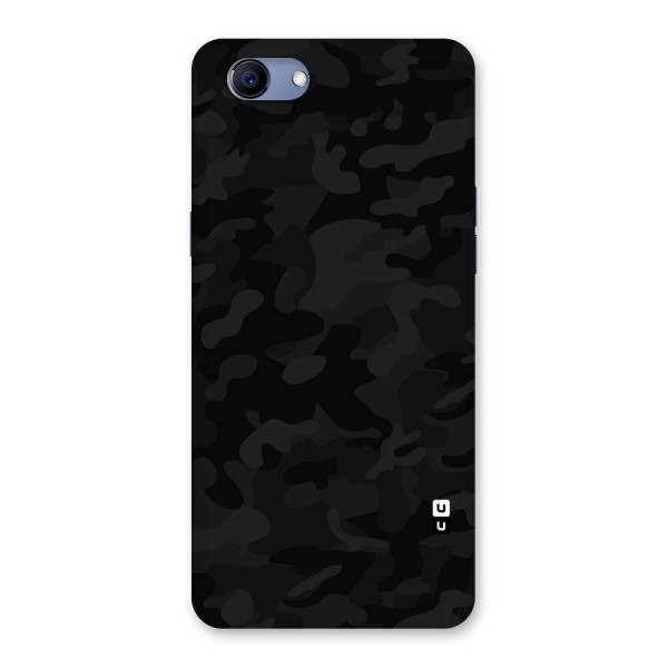 Black Camouflage Back Case for Oppo Realme 1