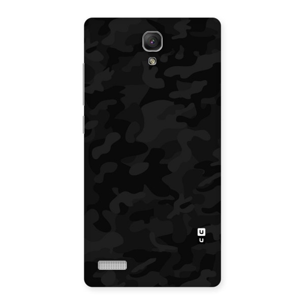 Black Camouflage Back Case for Redmi Note