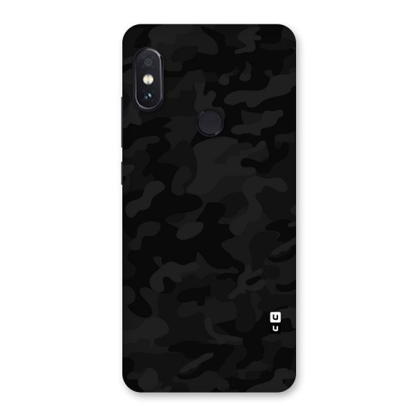 Black Camouflage Back Case for Redmi Note 5 Pro