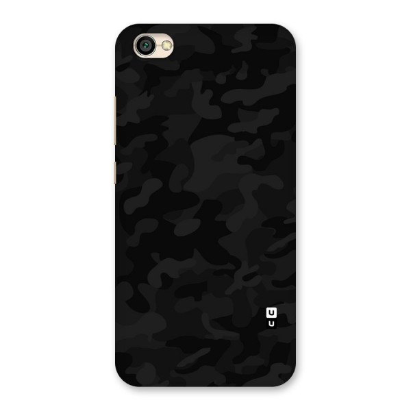 Black Camouflage Back Case for Redmi Y1 Lite