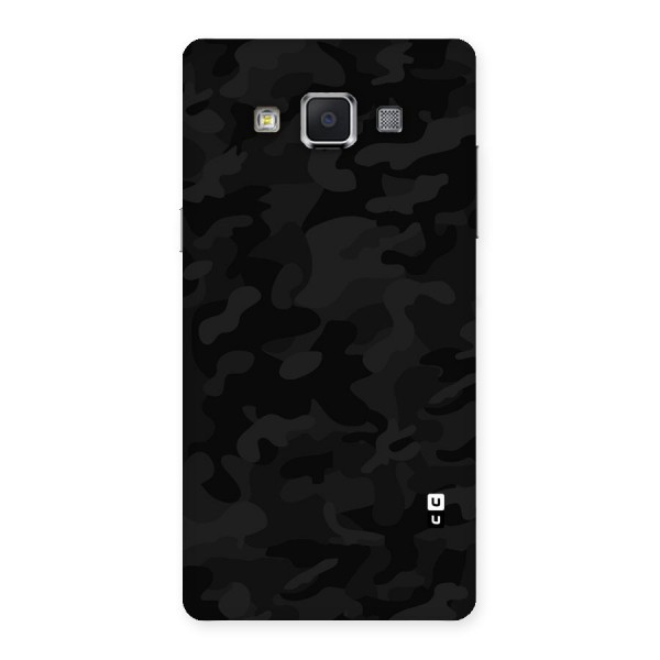 Black Camouflage Back Case for Samsung Galaxy A5