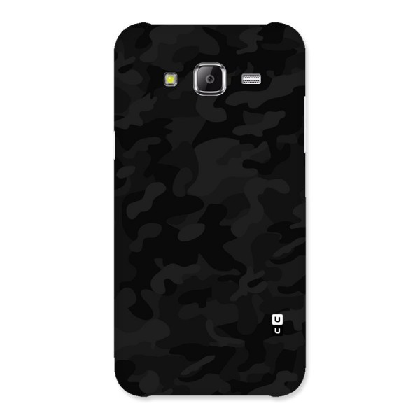 Black Camouflage Back Case for Samsung Galaxy J2 Prime