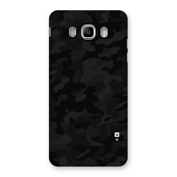 Black Camouflage Back Case for Samsung Galaxy J5 2016