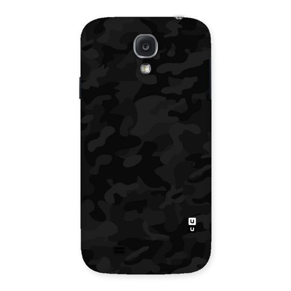 Black Camouflage Back Case for Samsung Galaxy S4