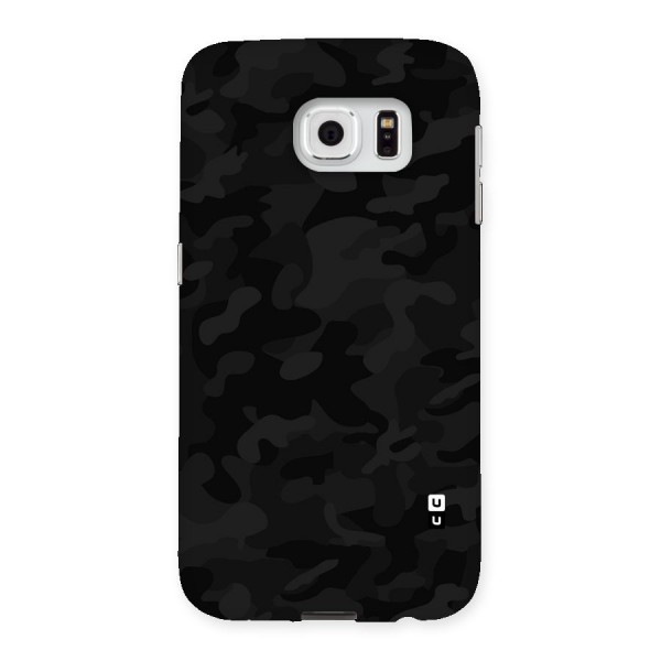 Black Camouflage Back Case for Samsung Galaxy S6