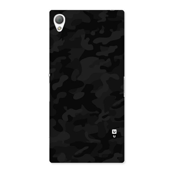 Black Camouflage Back Case for Sony Xperia Z3